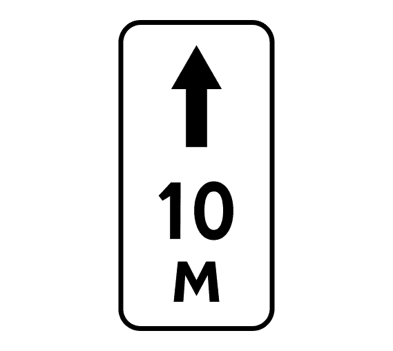 Дорожный знак 8.2.2 Зона действия